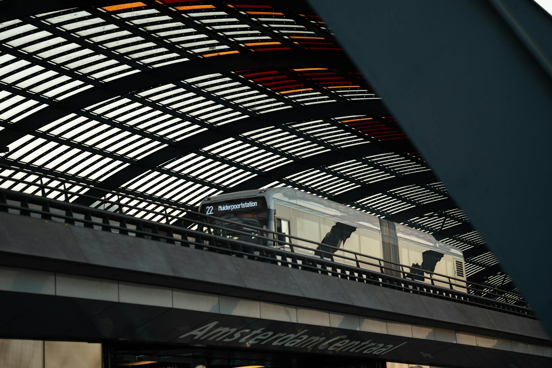 Amsterdam Centraal Station, the main transport hub