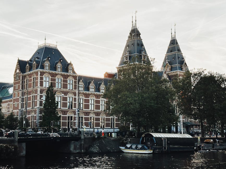 Amsterdam Museum Quarter Rijksmuseum exterior