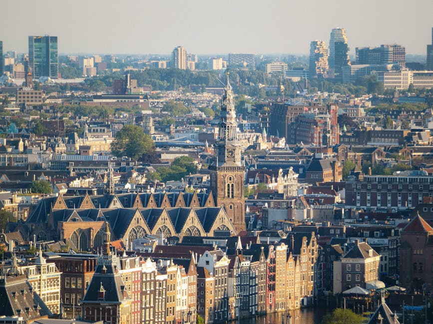 Amsterdam canal sunset Herengracht historical