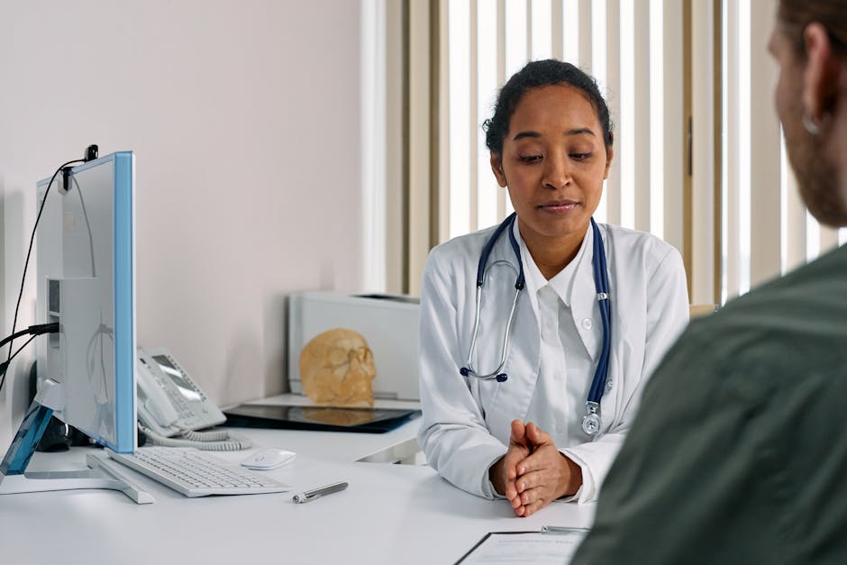 Doctor consultation medical examination office