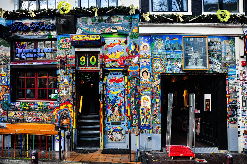 Amsterdam street art mural urban contemporary
