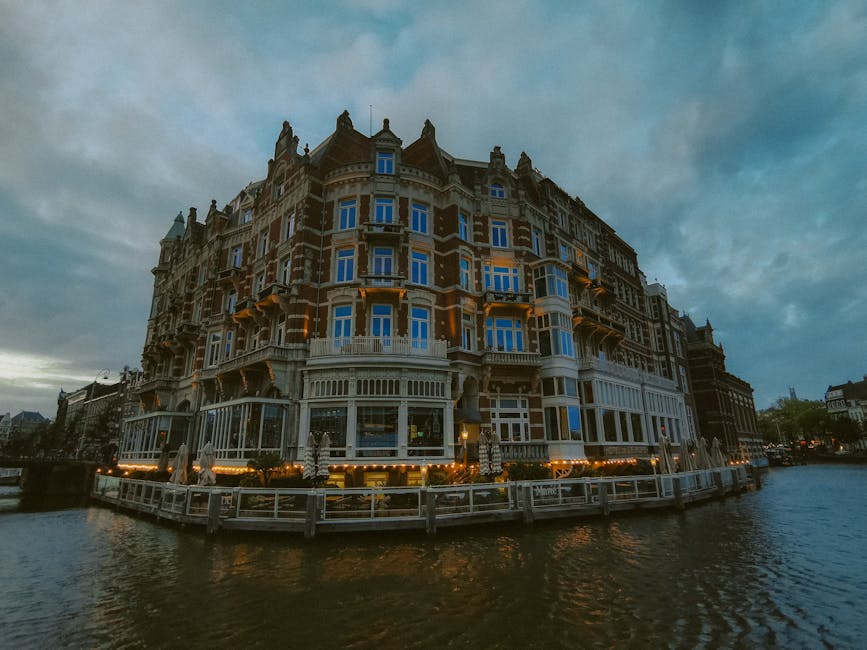 Amsterdam hotel canal house exterior
