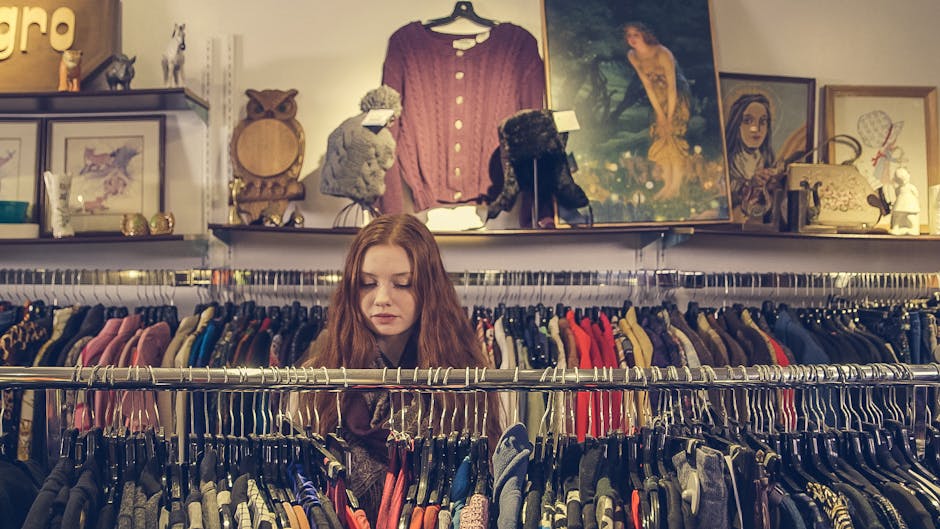 Vintage shop interior Amsterdam Haarlemmerdijk