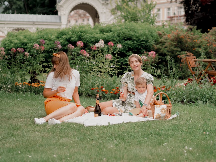 Vondelpark summer picnic green grass