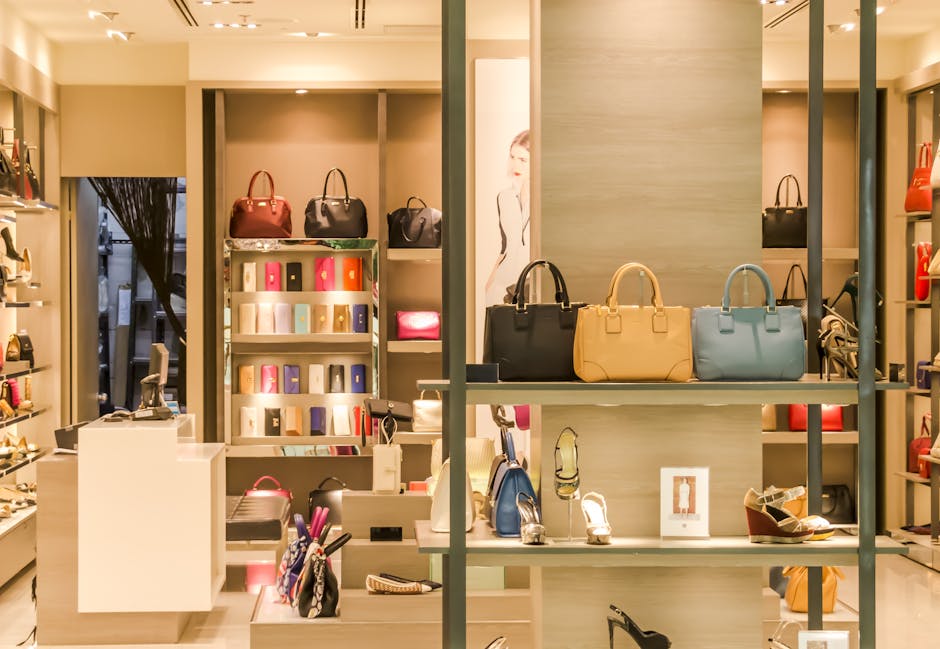 Amsterdam shopping bags luxury fashion store