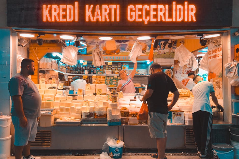 Amsterdam market cheese vendor stall fresh