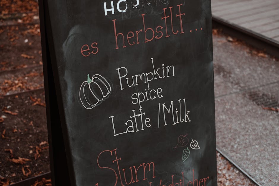 Amsterdam cafe menu board dutch language
