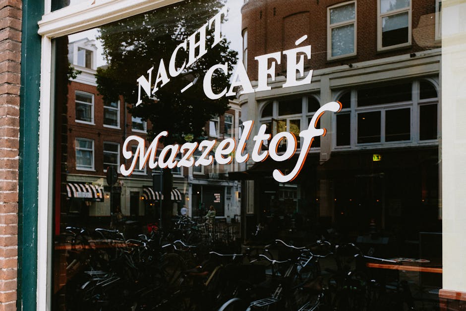 Friendly Dutch shopkeeper amsterdam