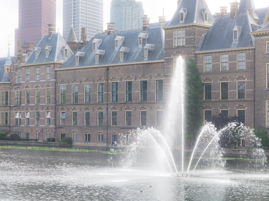 The Hague Netherlands historic government building